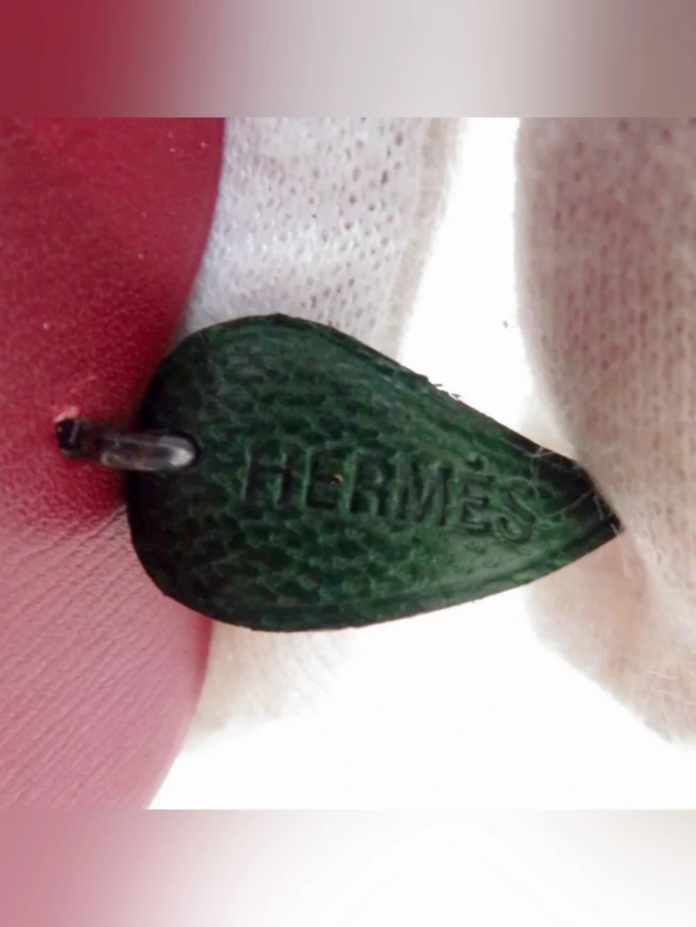Hermes Apple Keyholder Fruit Bag Charm